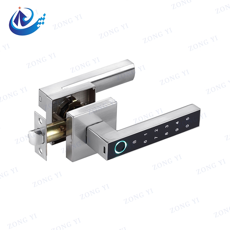 Keyless Smart bluetooth At Fingerprint Lever Door Lock