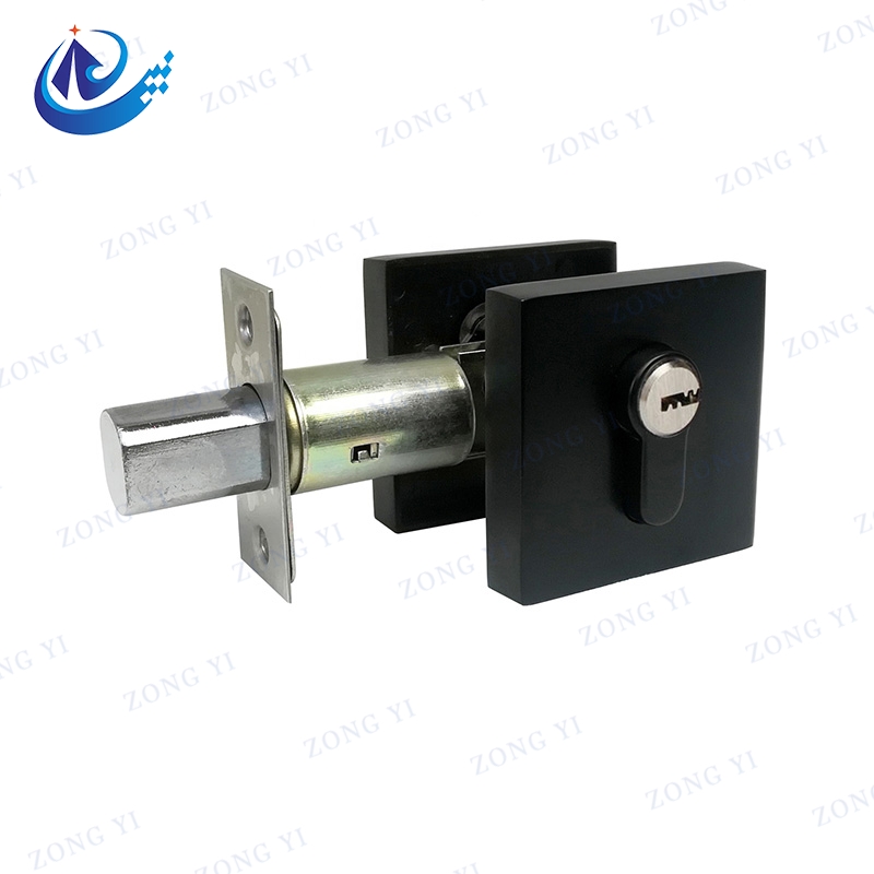 Square Zinc Alloy Deadbolt Door Lock