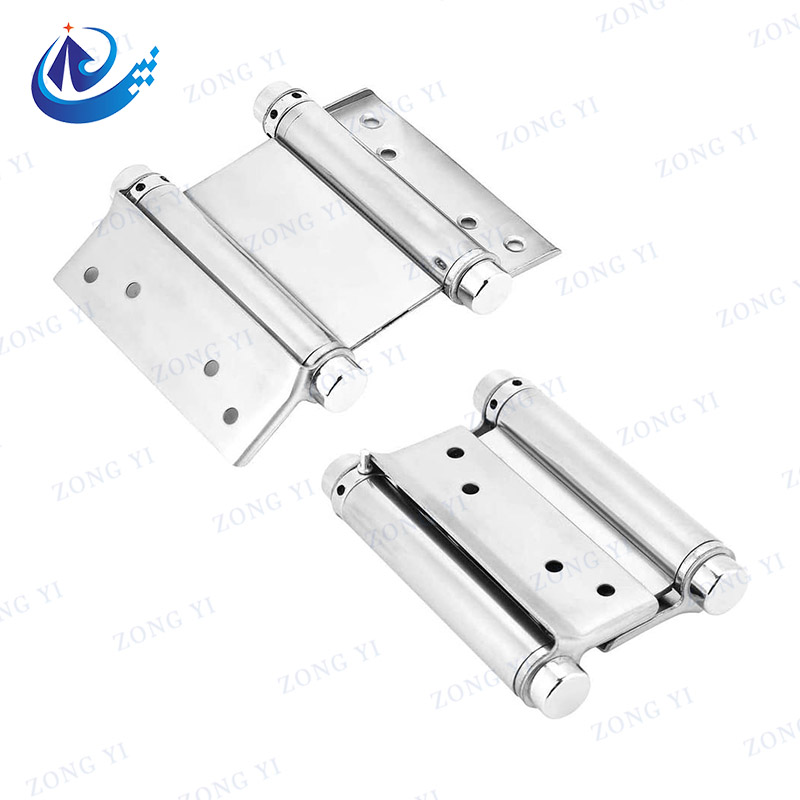 Hindi kinakalawang na Steel Double Spring Flat Hinge