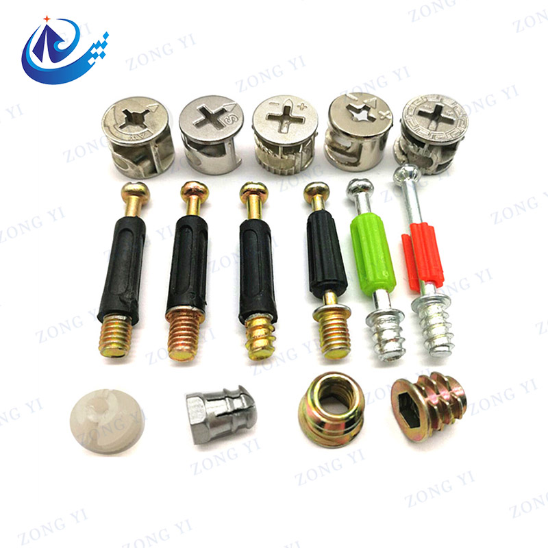 Steel o Zinc Alloy Furniture Mini Fix Cam Connecting Bolt