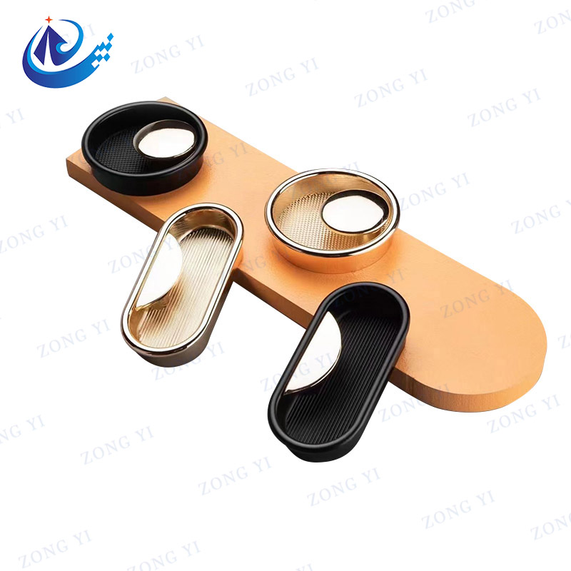 Zinc Alloy Modern Oval Furniture Cabinet Drawer Pulls